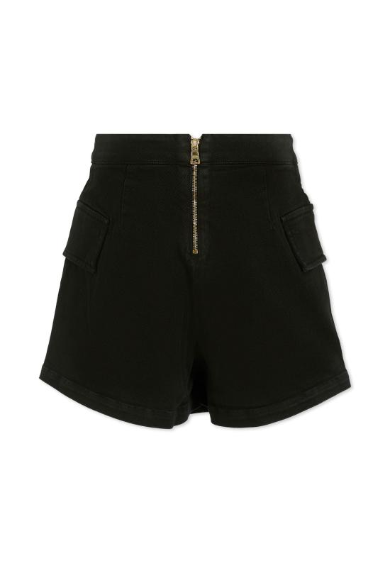 25FW [키즈] 발망 쇼츠/버뮤다 BX6C29 D0039 930OR BLACK - BALMAIN