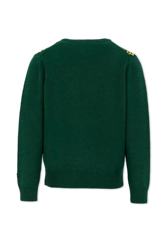 25FW [키즈] 세인트바쓰 니트/스웻셔츠 DOU0003 01729I GREEN - MC2 SAINT BARTH