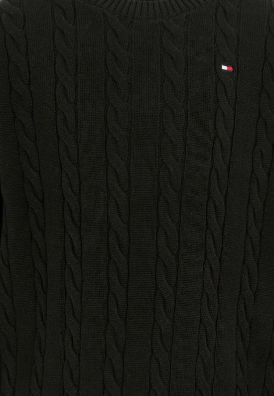 25FW [키즈] 타미힐피거 니트/스웻셔츠 25WTHKB0KB09753 BDS BLACK - TOMMY HILFIGER