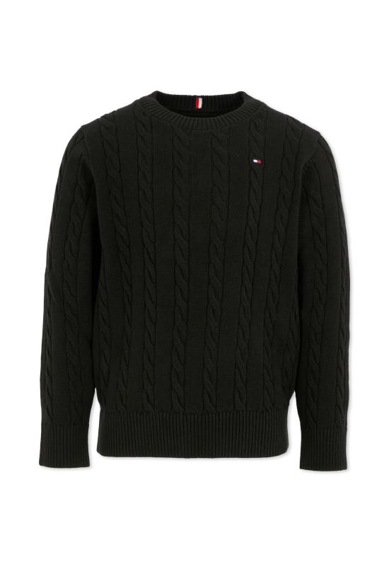 25FW [키즈] 타미힐피거 니트/스웻셔츠 25WTHKB0KB09753 BDS BLACK