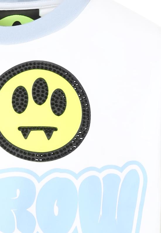 25SS [키즈] 바로우 티셔츠 S5BKJGTH138 002 WHITE - BARROW