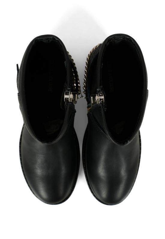 25FW [키즈] 자딕앤볼테르 미들 부츠 X60494 09B BLACK - ZADIG & VOLTAIRE