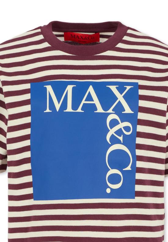 25FW [키즈] 막스앤코 티셔츠 MX0192 MX046 MXC18 VIOLET - MAX & CO.