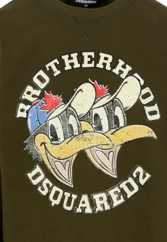 25FW [키즈] 디스퀘어드2 티셔츠 DQ3003 D0AEY DQ518 BLACK - DSQUARED2