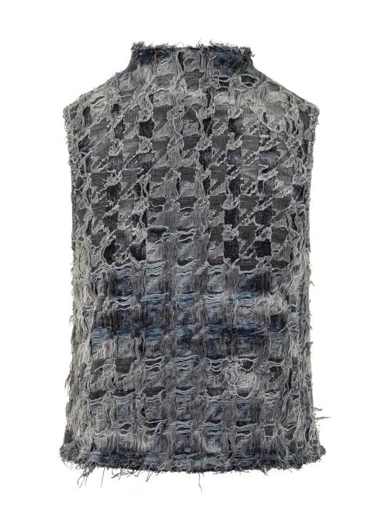 25FW 디젤 민소매 티셔츠 A214290CEBL 02 DENIM