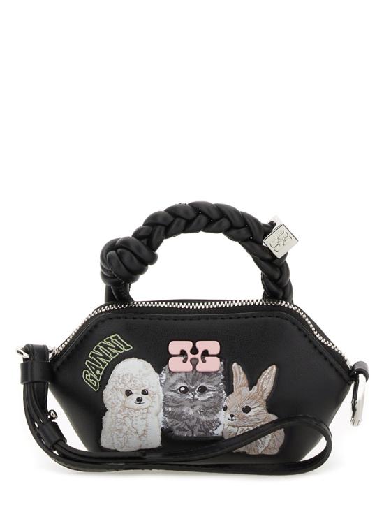 25FW 가니 토트백 A6891 099 BLACK