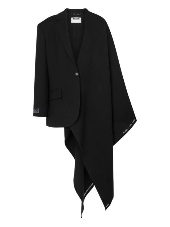 25FW 모스키노 케이프 J0511 5438 0555 Black