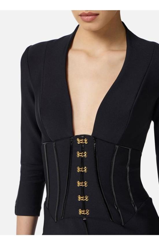 25FW 엘리자베타프랜치 원피스 AB79757E2110 Black - ELISABETTA FRANCHI