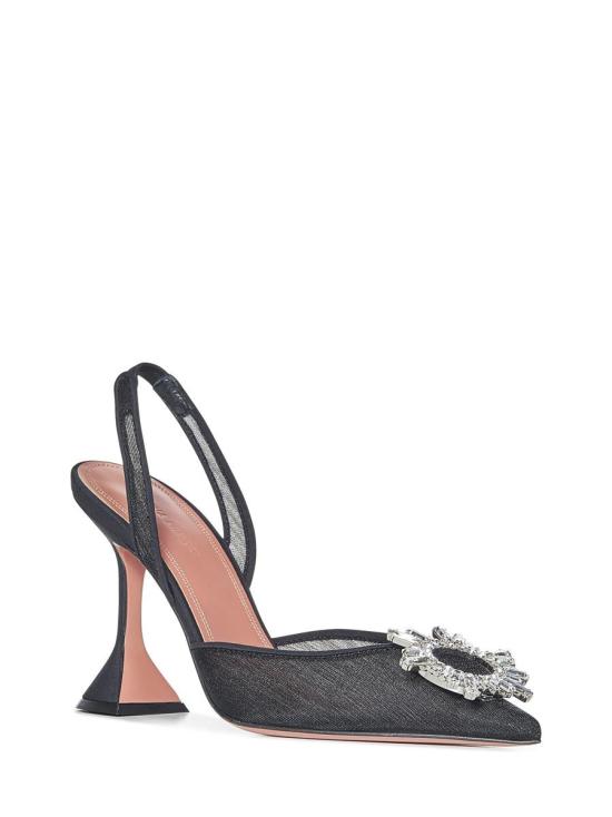 25FW 아미나 무아디 힐/펌프스 BEGUMMESHSLING95BLACK Black - AMINA MUADDI