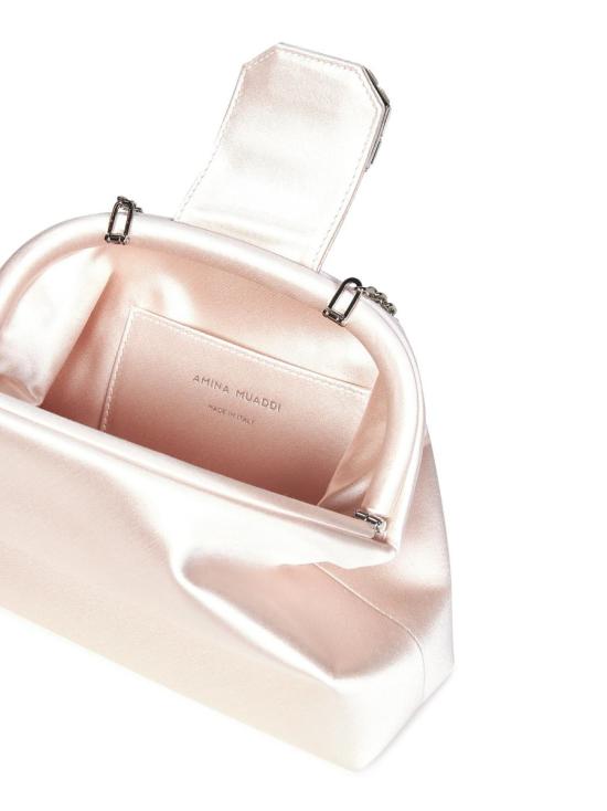 25FW 아미나 무아디 클러치/파우치 CAMELIASATINCHAMPAGNE PINK - AMINA MUADDI