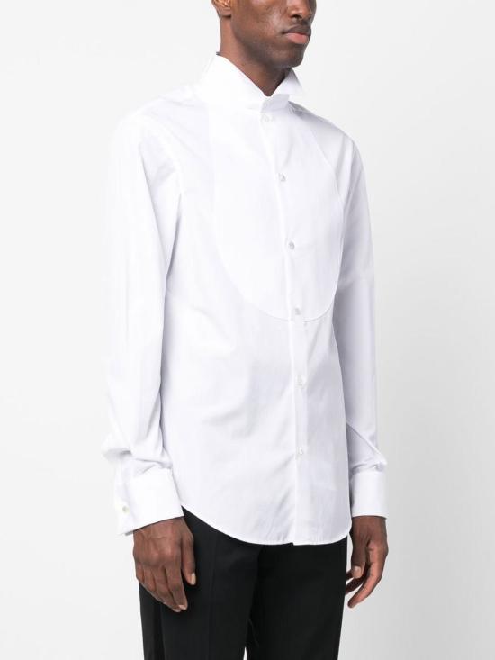 25FW 엠포리오 아르마니 긴팔 셔츠 D41C70D1C29101 WHITE - EMPORIO ARMANI