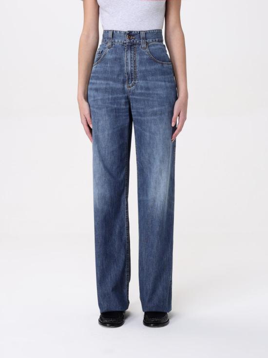 25FW 브루넬로 쿠치넬리 데님 팬츠 MH192P5565 C8982 Blue