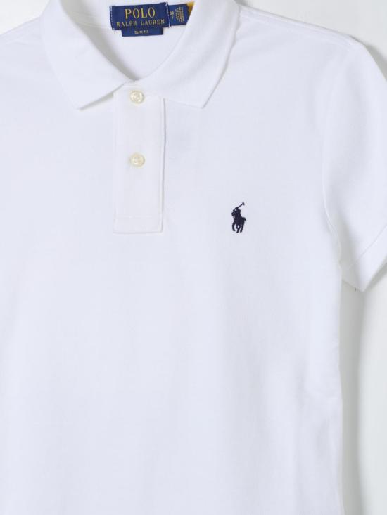 25FW [키즈] 폴로 랄프로렌 폴로 셔츠 323547926002 White - POLO RALPH LAUREN