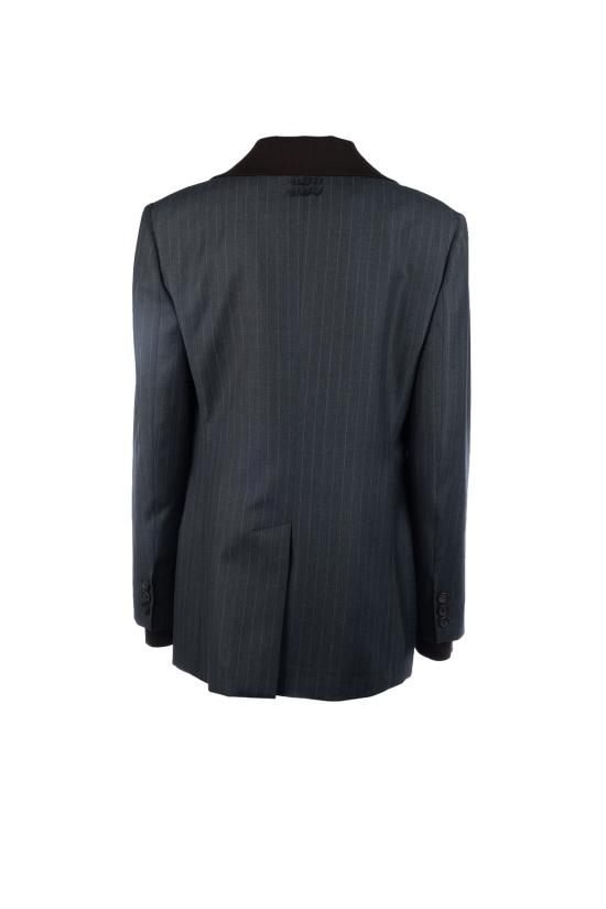 25FW 미우미우 자켓 MH2005174X F0480 Ardesia - MIU MIU