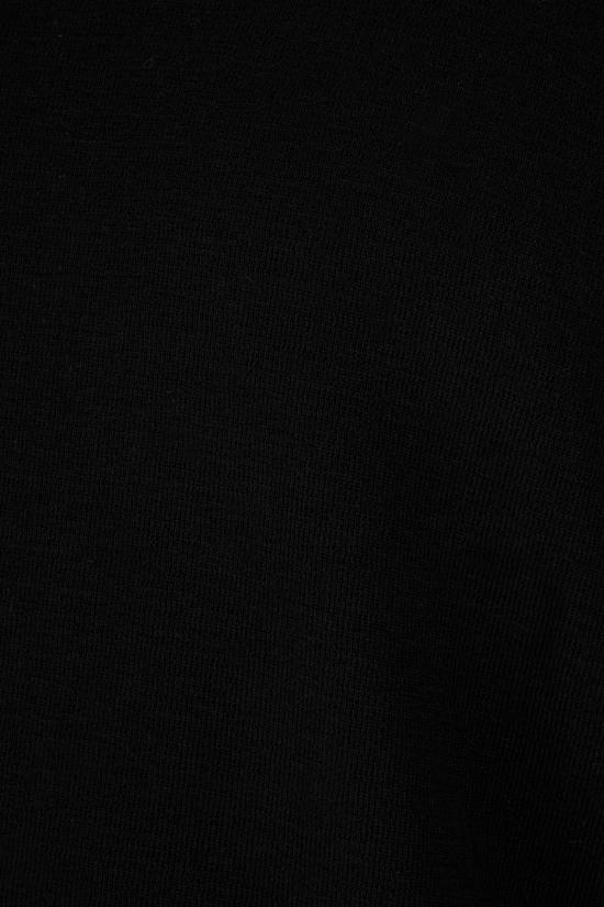 25FW 버버리 버버리 체크 트리밍 울 스웨터  8112148 A1189 BLACK - BURBERRY