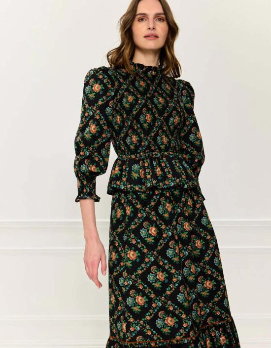  Pink City Prints 블라우스 핑크 시티 프린트 이사벨 탑 - OTHER BRANDS