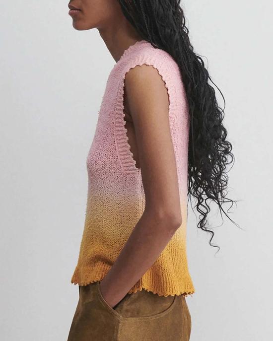  레이첼 코미 블라우스 산티 탑 핑크 - RACHEL COMEY