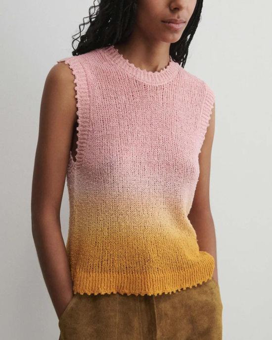  레이첼 코미 블라우스 산티 탑 핑크 - RACHEL COMEY