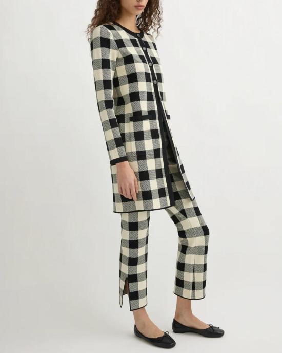  포제 자켓 포세 피파 카디건 헤리티지 플레드 - POSSE