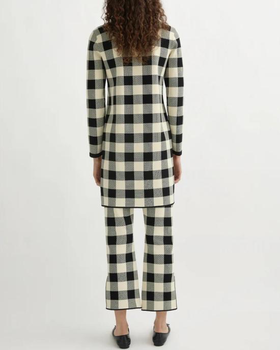  포제 자켓 포세 피파 카디건 헤리티지 플레드 - POSSE