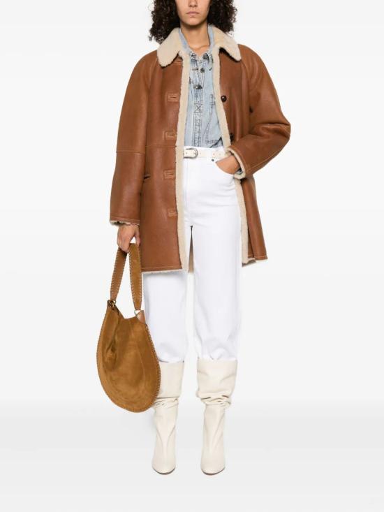 25FW 이자벨마랑 무톤 MA0452FAC3A03I 50CO COGNAC - ISABEL MARANT