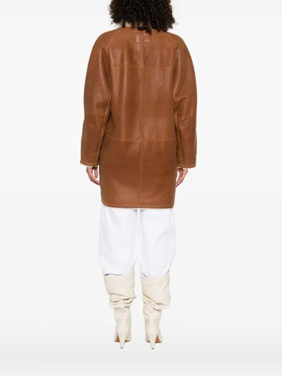 25FW 이자벨마랑 무톤 MA0452FAC3A03I 50CO COGNAC - ISABEL MARANT