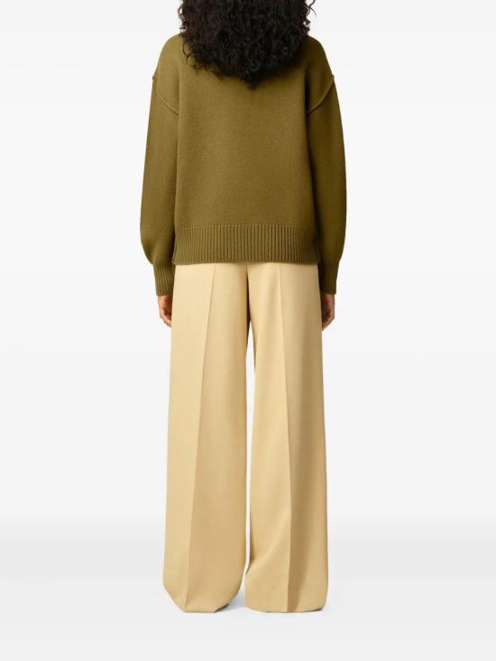 25FW 아미 ADC 터틀넥 스웨터 UKS839018 2988 BRONZE NOIR - AMI