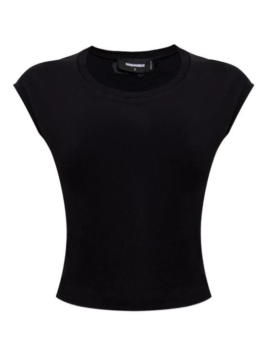 25FW 디스퀘어드2 반팔 티셔츠 S75GD0483D20021 900 BLACK