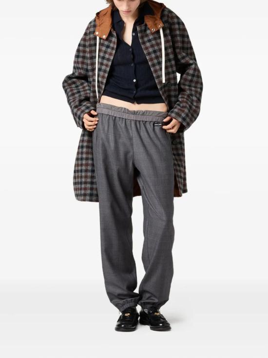 25FW 미우미우 스웨터 MMF985SOOO17IW F0008 BLEU - MIU MIU