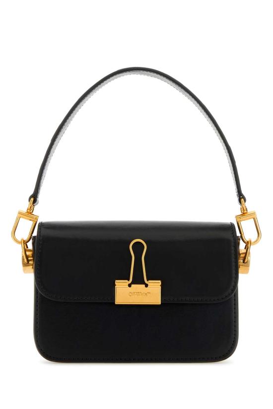  오프화이트 토트백 OWNN118F23LEA001 1000 Black