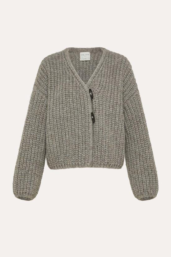  포르테포르테 가디건 포르테 포르테 스톤 알파카 카디건 스톤