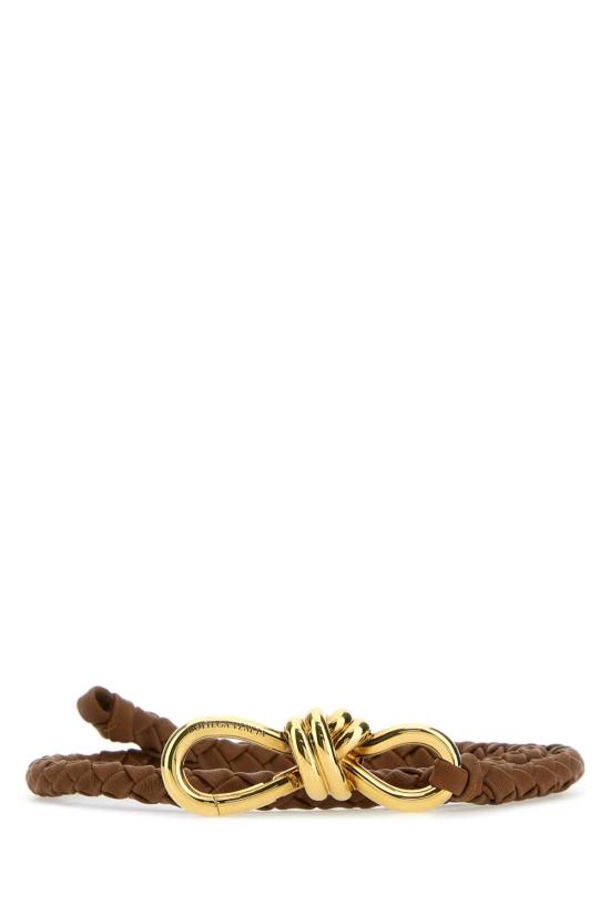  보테가베네타 슬림 벨트 766135V0HW1 2599 Camel