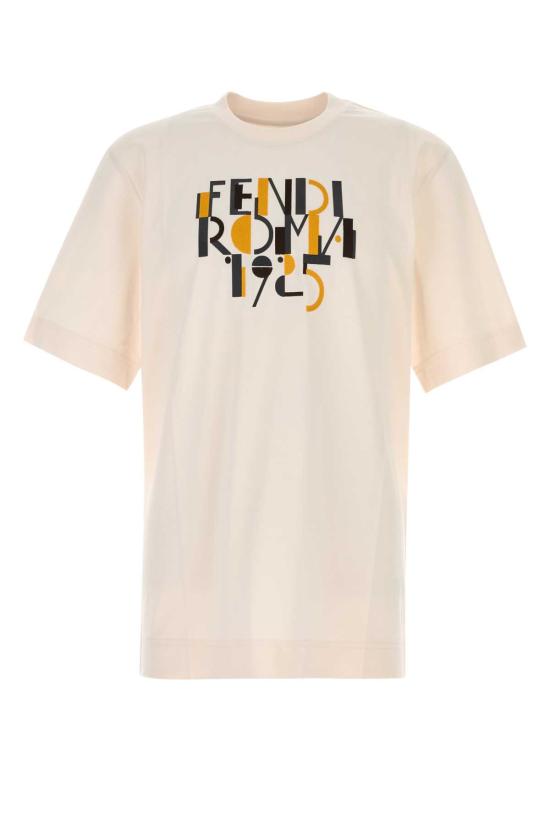 25FW 펜디 반팔 티셔츠 FY0936AVOH F1J7C White