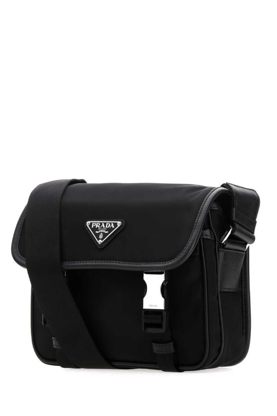 25FW 프라다 리나일론 숄더백 2VD034VXOP2DMH F0002 Black - PRADA