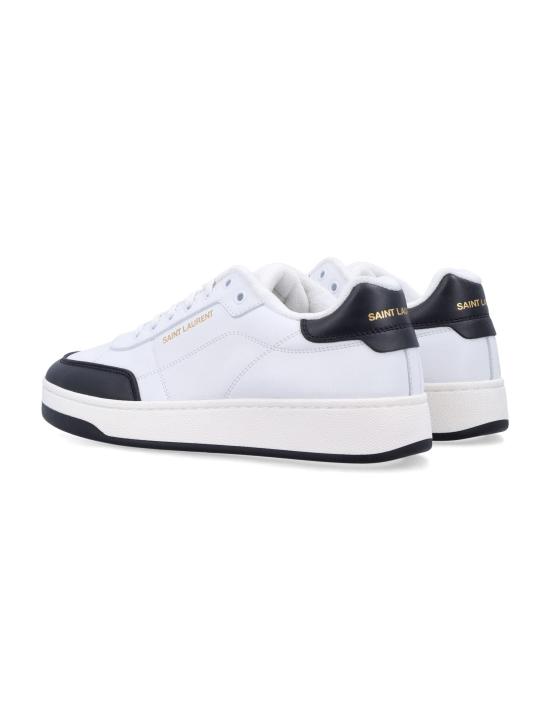 25FW 생로랑 스니커즈 84553700NI0 9061 WHITE BLACK - SAINT LAURENT