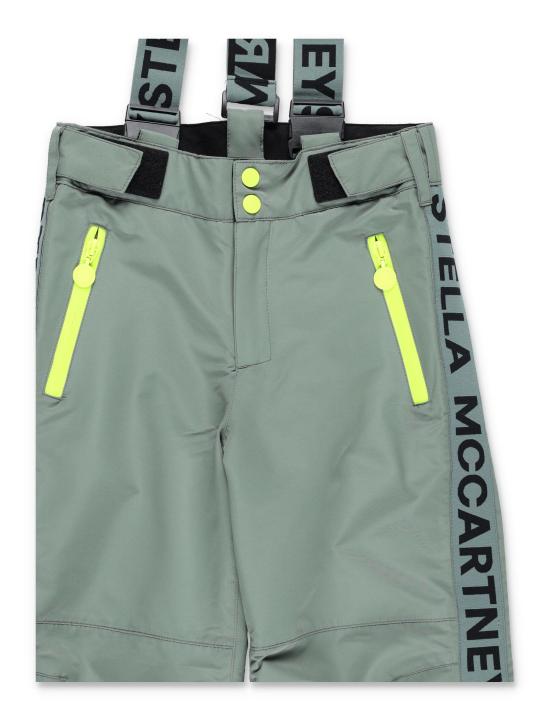 25FW [키즈] 스텔라 맥카트니 스트레이트 팬츠 TX6P30Z0432 760 GREEN - STELLA MCCARTNEY