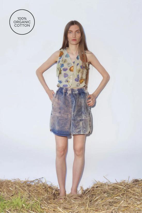  Anntian 숏팬츠 앤티안 더 클래시 가먼트 다이드 반바지