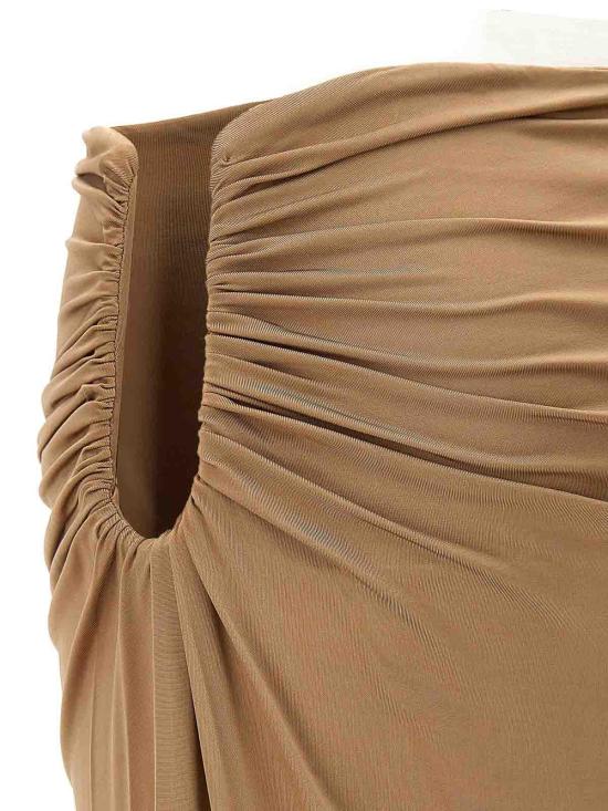  마그다뷰트림 롱 스커트 177424BEIGE Beige - MAGDA BUTRYM