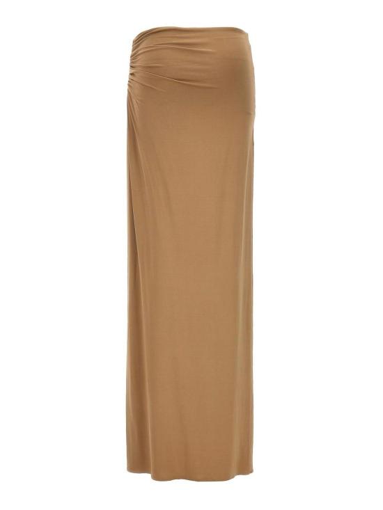  마그다뷰트림 롱 스커트 177424BEIGE Beige - MAGDA BUTRYM