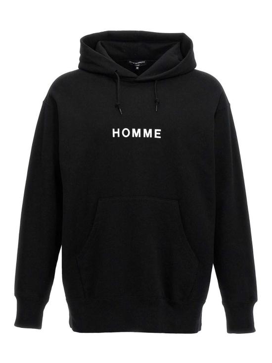 25FW 꼼데가르송 후드 티셔츠 HNT1051 Black