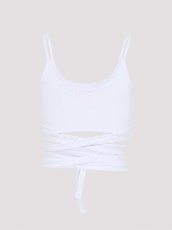  디젤 민소매 티셔츠 A183560EJAI100 White - DIESEL