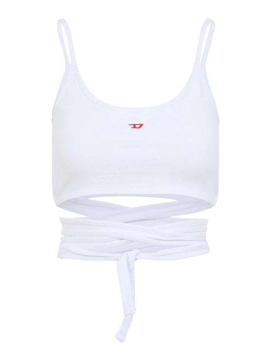  디젤 민소매 티셔츠 A183560EJAI100 White