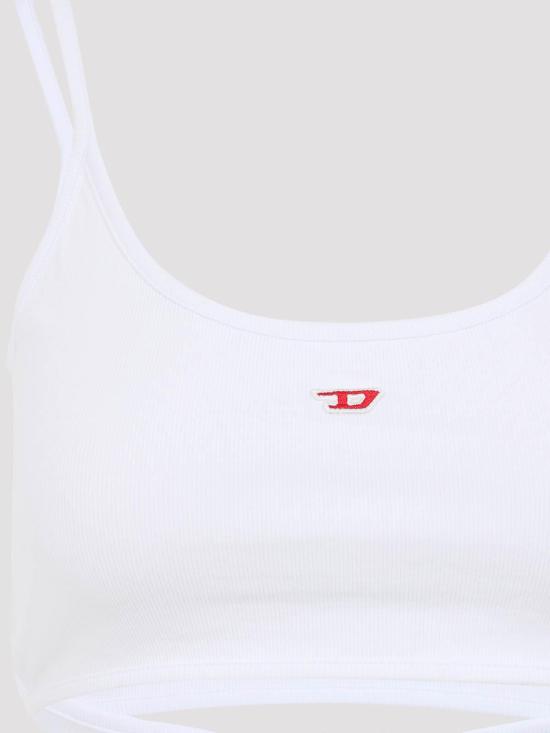  디젤 민소매 티셔츠 A183560EJAI100 White - DIESEL