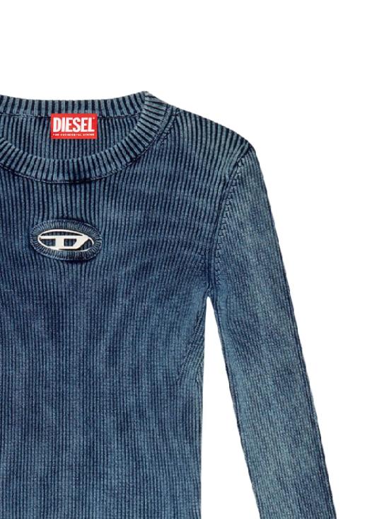 25FW 디젤 긴팔 티셔츠 A14810 0ANAH8AT - DIESEL