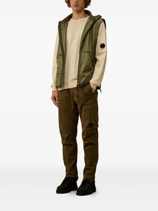 25FW 씨피 컴퍼니 긴팔 티셔츠 19CMSS711A002246G 402 White - C.P. COMPANY