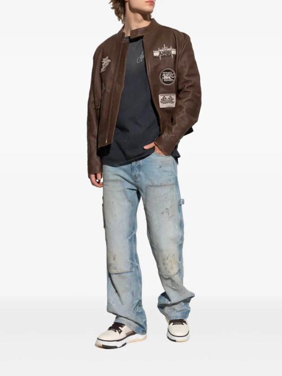 25FW 아미리 반팔 티셔츠 AMJYTE1213 BLACK Grey - AMIRI