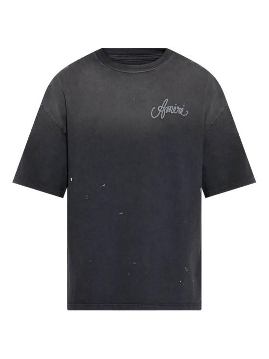 25FW 아미리 반팔 티셔츠 AMJYTE1213 BLACK Grey