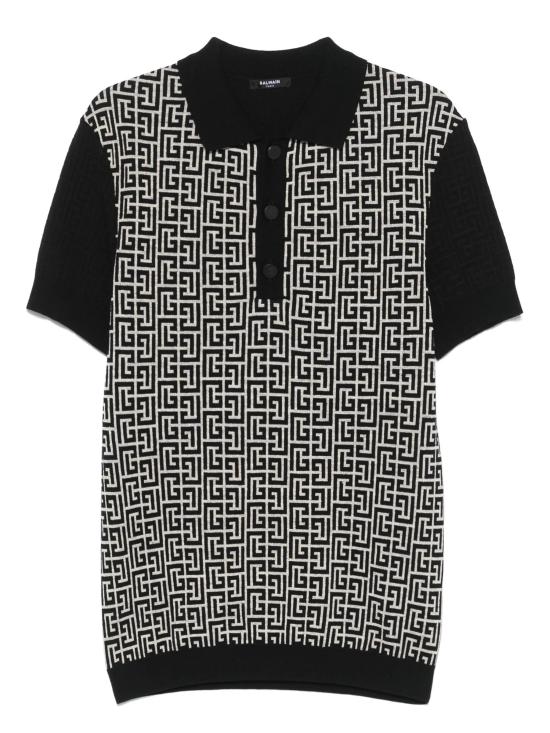 25FW 발망 반팔 티셔츠 FH1GB020KI80 GFE Black