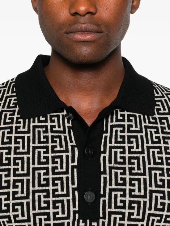 25FW 발망 반팔 티셔츠 FH1GB020KI80 GFE Black - BALMAIN