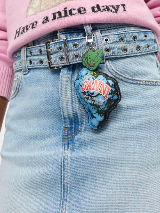 25FW 가니 키링 A6808 695 Blue - GANNI